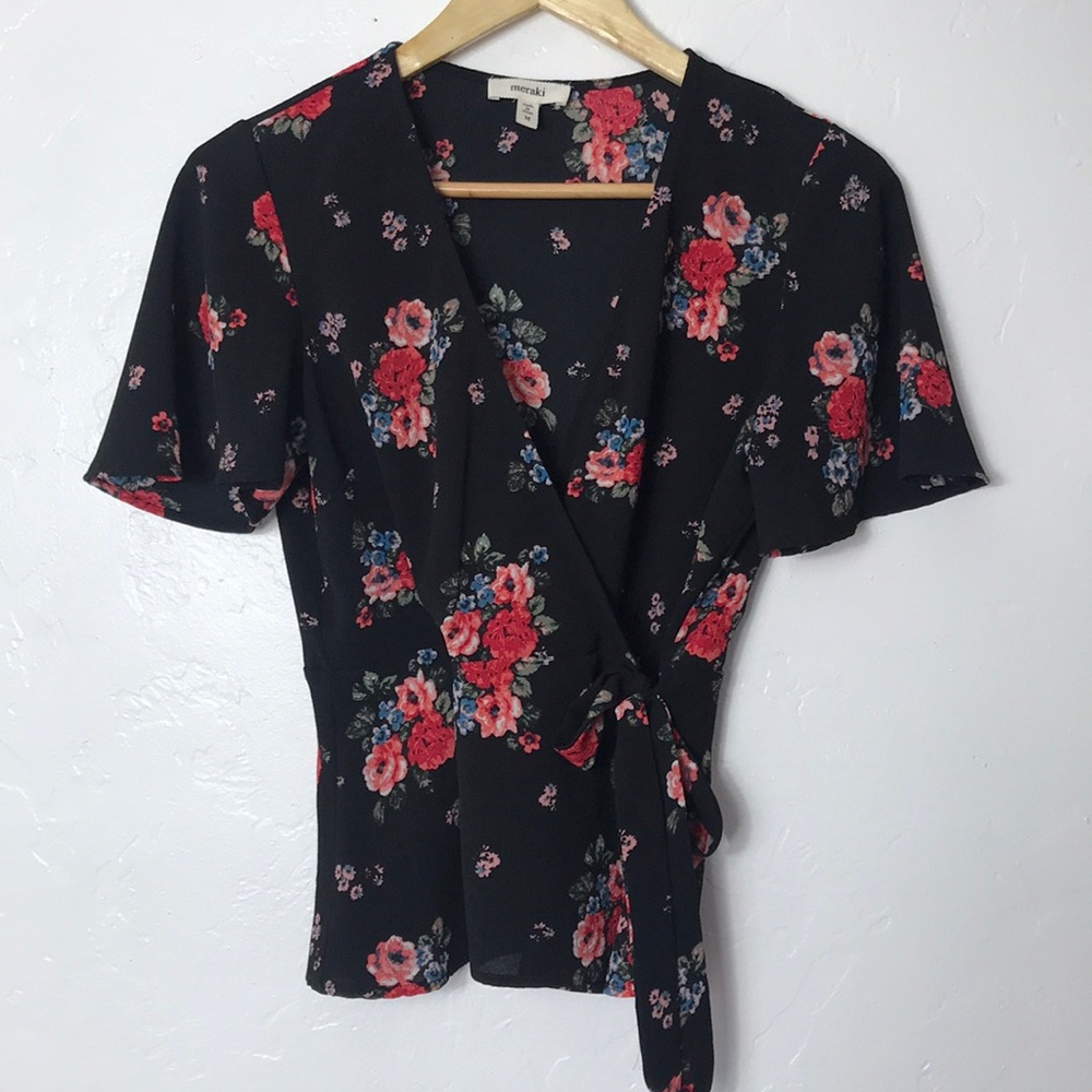 MERAKI Floral print shirt size M